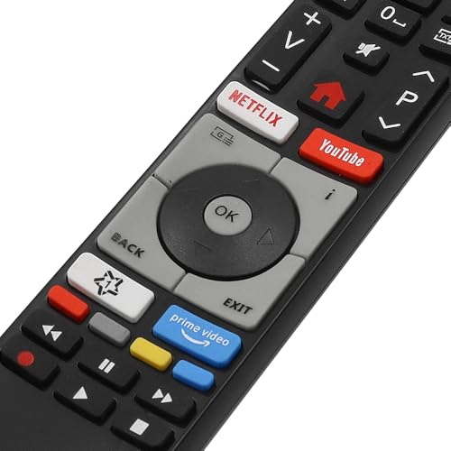 Vervanging afstandsbediening Telefunken TV RC4318P / RC4318 Smart TV afstandsbediening 4