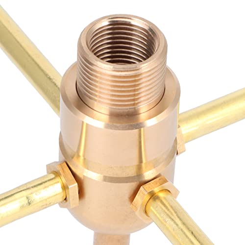 Draaiende fontein Spray Head, fontein passen voor familie binnenplaatsen - middelgrote tot grote nozzle