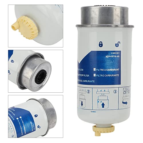 Brandstoffilter, brandstoffilterinstallatie Vervanging voor Ford Transit 2.2 2.4 3.2 MK7 2006-2014 OE:1685861 5