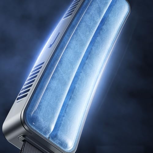 Draagbare taille Ventilator Draagbare Persoonlijke Waist Ventilator 3 Speed Mini USB Handen Riem Ventilator voor Buitenwerk en Sport 5