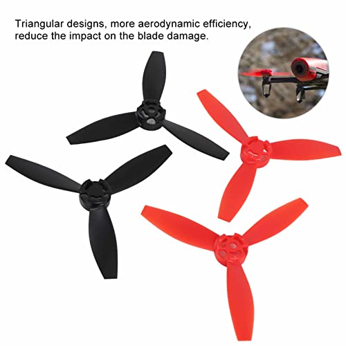 RC Drone Propeller Blade, 4st RC Quadcopter Propeller Blade Upgrade Delen Compatibel met Bebop 2 Drone (Type B) 4