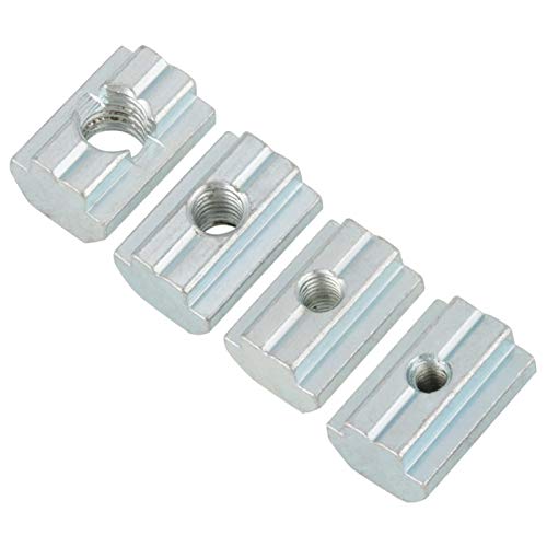 20 st T-slot Noten Hammer Head Nut M3 M4 M5 M8 Hammer Head Fixing Nut voor aluminium profiel Accessoires(Nationale standaard slider moer 40 type M8)