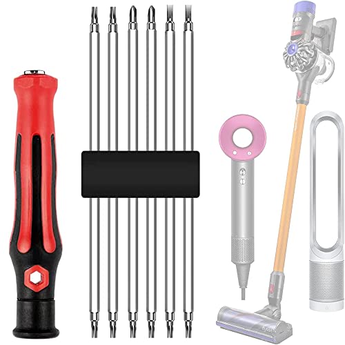 Speciale Reparatie Gereedschap voor Dyson Haardroger Heavy Duty Star Torx Schroevendraaier set, Onderhoud Demontage Gereedschap voor Dyson V6/V7/V8/V10/V11 Stofzuiger Schoner, Set van 7 stuks