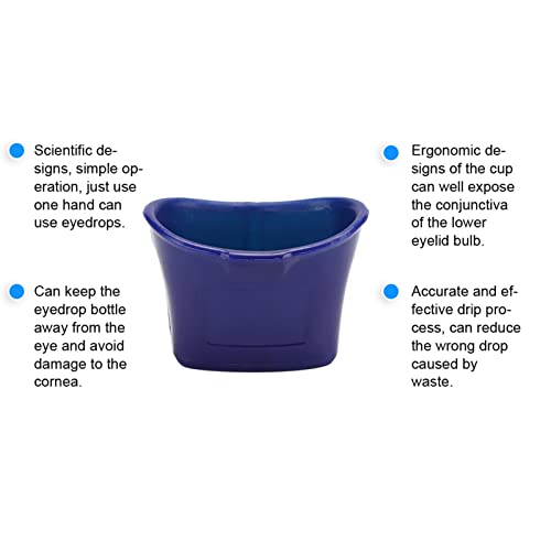 Eye Drop Guide, Eye Drop Dispenser Silicone Eye Drop Dispenser Hulp Hulp bij het Applicator Help Fleshouder Tool Eye Drop Dispenser Help Eye Dropper Helper Eye Dropper Guide 3