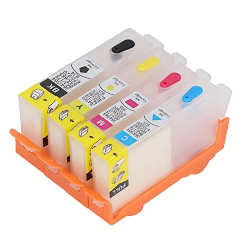 Inktcartridge voor printer, inktpatroon, gecombineerde vervanging van kleuren in verpakkingen met permanente chip, bevat 1 cartridge per printer een