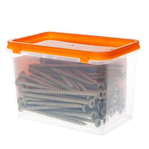 4mm houtschroeven Zelftappende Torx met Hoge Anti-Corrosie Bescherming C4 Multi Doel Pozi Flat Head Use (box van 200st) Grootte: 4mm x 30mm 5