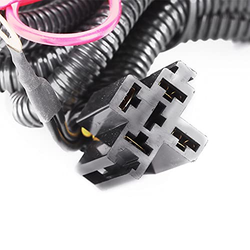 12V Horn Bedrading Harnas Relay Set Car Air Horn Kit Auto Horn Truck Horn 12V Hoorn Kit vervangen Automotive Relay elektrische Hoorn voor Auto Truck Grille Mount Blast Tone Universal 5