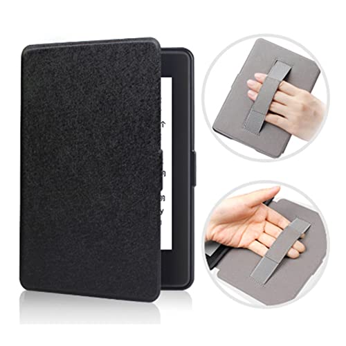 Ereader Cover, E Book Reader Case voor Kindle voor papierwit 3 2 Full Wrap Precise Fit PU Leather E Book Reader Cover zwart 4