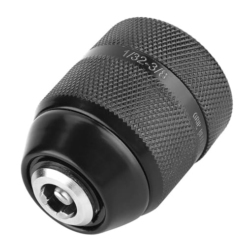 3/8 draadloze metalen boorkop, 0,8 Mm - 10 Mm, met verbeterde klemkracht voor elektrische handboor
