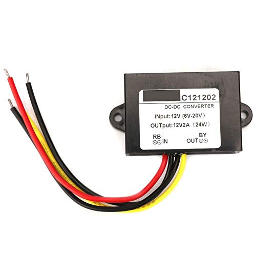 6V-20V à 12V Convertisseur élévateur Boost Module régulateur de spanning pour écran de voiture, caméra de surveillance, fan, pompe à eau, moteur, routeur, etc.(2A) 4