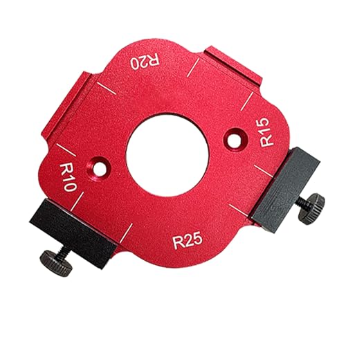 Sjabloon R10/R15/R20/R25 Clear Scale Multifunctionele Straal Jig Router Template voor Houtbewerking DIY-projecten
