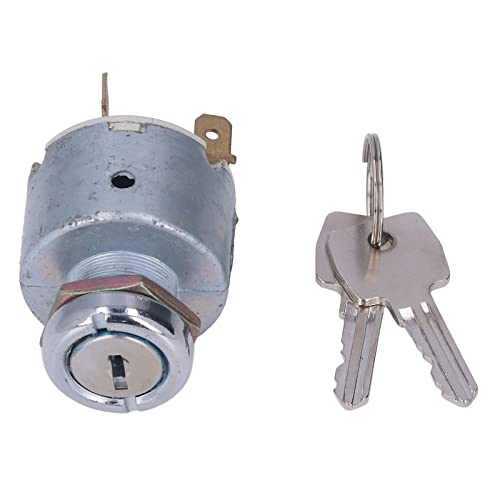 Ontstekingsslot 3 Terminal 3 Positie Universele Starter Switch Ontstekingsslot Cilinder met 2 stuks sleutel voor auto trekker DC 12V