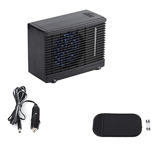 Draagbare Airconditioner Ventilator 12V Autowagen Home Mini Auto Ventilator 2 Snelheid verstelbare Mini Ventilator voor thuisgebruik op uw bureau 4