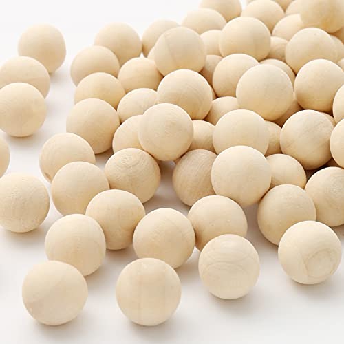 Houten kralen Ambacht Kralen voor doe-het-zelf Sieraden Accessoires 200st 14mm 4