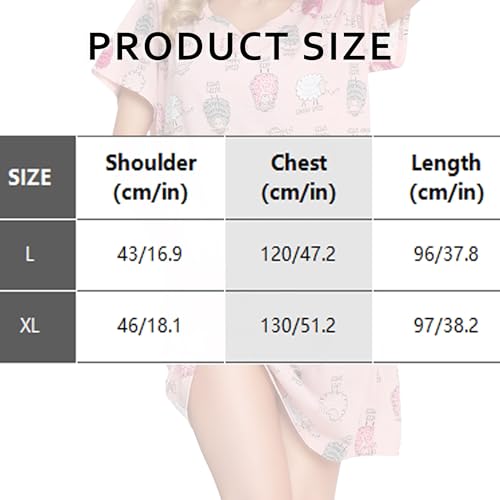 Nighties vrouwen korte mouwen katoen afdrukken nachtjapon korte mouw boven knie nachtjapon vrouwen zomer loungewear slaapkleding