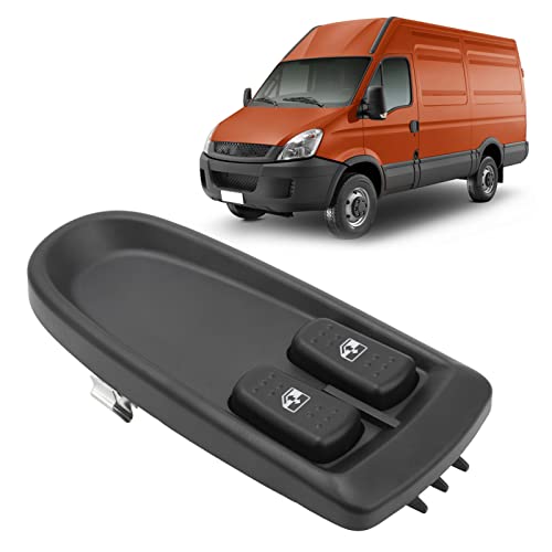 Schakelaar Ruitbediening Linksvoor, Schakelaar Ruitbediening Linksvoor 5801304490 Gevoelige Zwarte vervanging voor Daily IV V 2006‐2014 4