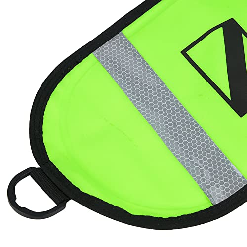 Duik Marker Buoy veiligheid Buoy duiken vlag duiken Buoy veiligheid worst voor duiken metalen band zwart papier hout plastic stenen stof 3