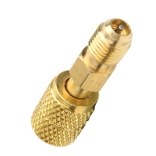 R410A HVAC Adapter, R410A A C 1 4" Man SAE tot 5 16" Vrouwelijke SAE Adapter HVAC slang Connector