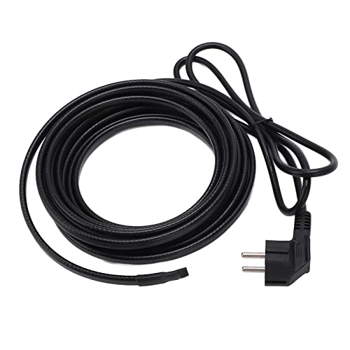 Verwarmingskabel voor buizen, Verwarmingsband, 5 m, Zelfregulerend, met Plug voor de winter, IP68, Waterdichte Pipe Accessoires, Verwarming Accessoires, Standaard 4