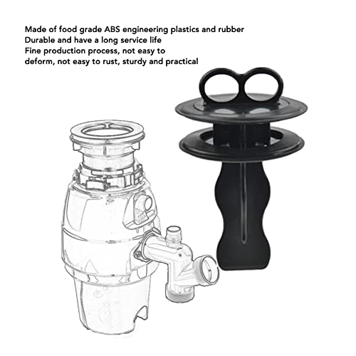 Dirt Collector Plug, Sink Drain Stainer, Food Waste Remover Drain Splash Guard Collar, Sink Strainers voor thuis Countertop Food Catcher 3
