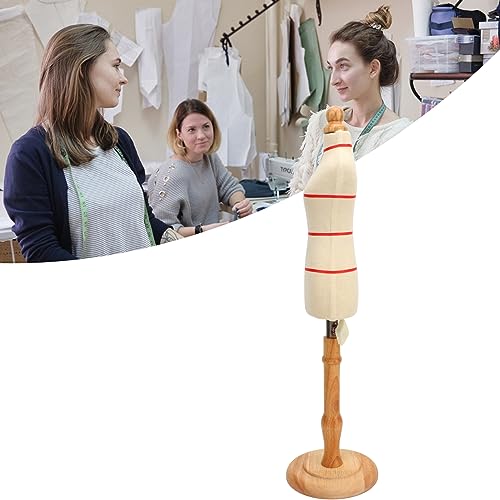 Naaien Doll Torso Dress Shape, aangepaste vrouwelijke jurk vorm Pinable Naaimachine vorm met stand voor weergave (Type 2)