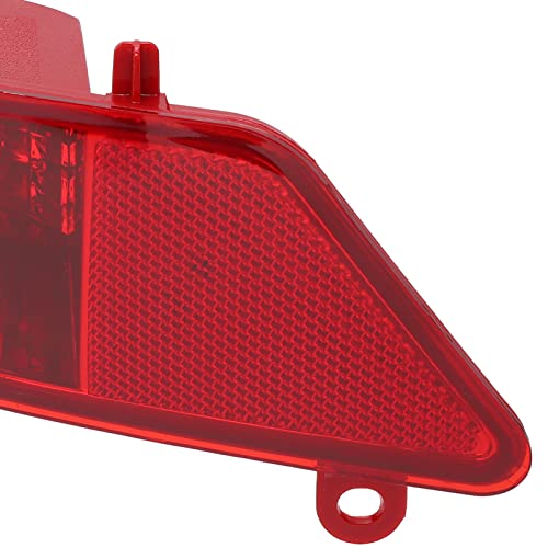 Red Tail Light Set, Auto Accessoires voor Plastic Fog Light Lens voor 3008 5008 2009-2016 (Left 6007705 00D) 5