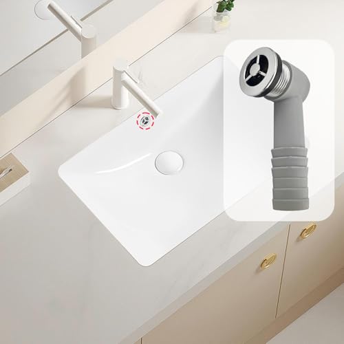 Gootsteen overloopset, 36x 36mm, voor keramische gootsteen en marmeren gootsteen 5