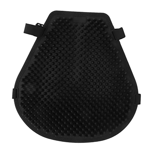 Motorfiets Gel Seat Kussen, Black Universal Cooling Shock Absorptie Pressure Relief, voor de meeste motorfietsen Zadelhoes