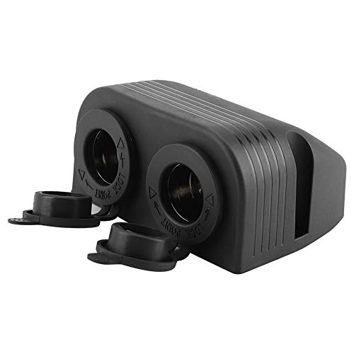 Auto Sigaret Lighter, 12V 24V Waterdichte Marine Motorfiets Lighter Socket voor Boat Car Truck RV ATV, Oppervlaktemontage 5