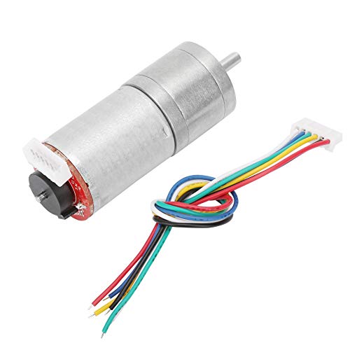 Encoder Gear Motor, DC 12V Gear Motor Speed Gear Motor voor Robot RC Auto DIY Engine Speelgoed(50rpm) 3