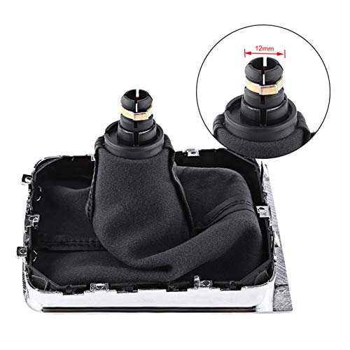 6 Speed Gear Shift Knob, Shift Knob Gaater Boat Shift Knob Gaater 6 Speed Car Shift Knob Stick Gaiter Boot Frame Kit voor Passat B7 2011-2012 3