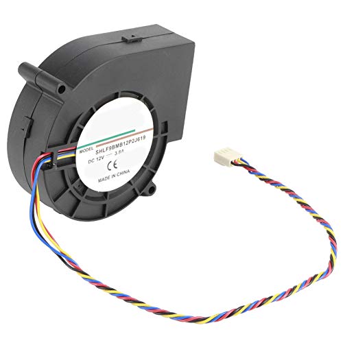 Blower, 12V 3.8A 190CFM 45,6W 7500RPM Centrifuge Blower Dubbele Ball Bearing Air Blower Ventilator BBQ Accessoire