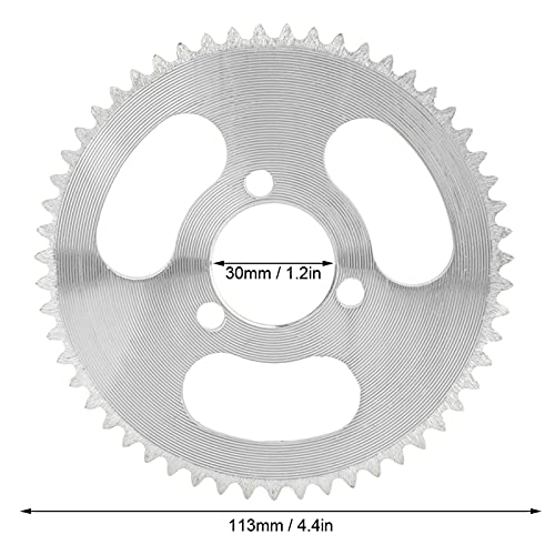 Metal 55 tanden, Scooter Sp accessoire elektrische 25H 3 gaten Crankset Sprocket Plate Chain Sp Metal 4