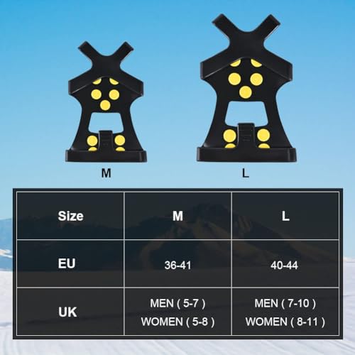 Klimmen Strijkijzer Non-Slip Schoen Klauw met roestvrij staal Spikes voor wandelen sneeuw ijs Winter Outdoor trekking