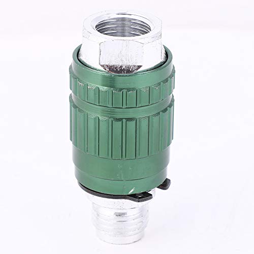 1/4 Amerikaanse snelle connector rechte rij bi-directionele snelle connector met controleklep mannelijke en vrouwelijke aansluiting 5