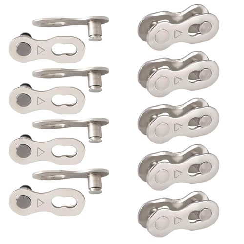 5 paar fietskettingverbindingen, fietskettingconnector, fietskettinglinks, voor 6/8-snelheidskettingen 3