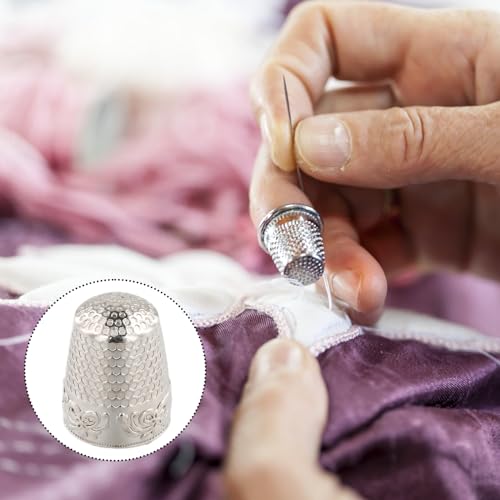 4 Stukken Vingerbeschermers Vintage naaivilt Naaiaccessoires Vingerbescherming voor knutselen op maat Hulpmiddelen 4