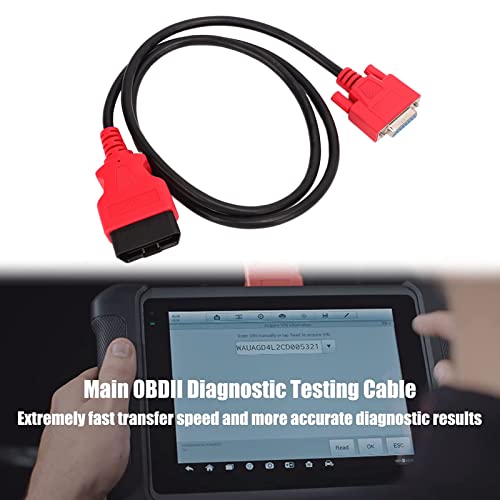 Kenmerkende Kabel, OBD2 Scanner Kabel Kenmerkend Cord Adapter met 15 Pin Connector voor Maxisys MS906 MS906TS