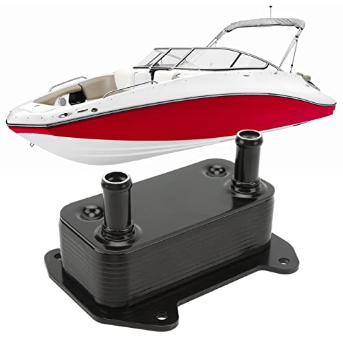 Motor Oliekoeler, Jetski Motor Oliekoeler Aluminiumlegering 420888852 Vervanging voor Sea-Doo Challenger RXP GTS GTX 5