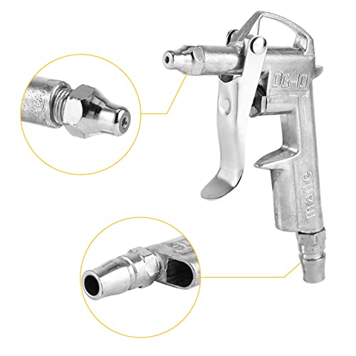 Air Blow Gun, DG 10 High Volume Blow Gun, Industrial Pneumatic Air Gun met Uitgebreide Air Nozzle, Gereedschap voor Air Compressor Accessoires 5