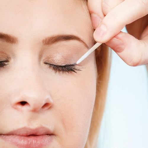 Houten gepunte katoenen swabs Applicatoren 1000 st 10 cm lang Hout Handle Micro borstel schoonmaken Sticks Microblad zwabbers voor Tattoo Beauty Makeup Eyebrow Nails 5