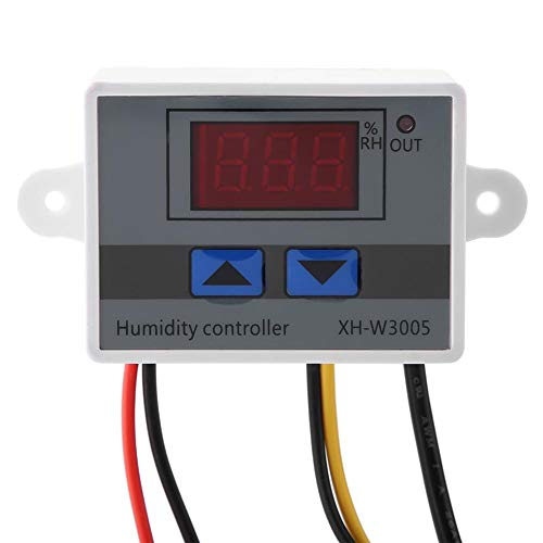 XH-W3005 Digitale LCD Hygrometerschakelaar Controller Vochtsensor Hoge nauwkeurigheid 0~99% RH 12V / 24V / 220V (facultatief) (12V)