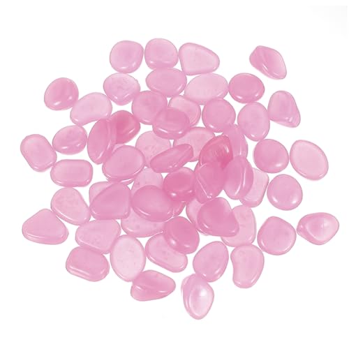 Lichtgevende stenen, 100 st. Lichtgevende stenen voor binnen Tuin Yard Aquarium Decoraties Cadeaus voor vrienden, Licht Paars