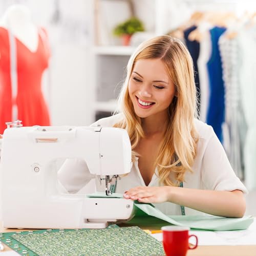 Naaien patchwork, 8 stuks, bloemen, 50 x 50 cm, katoen, drukte stof, katoenen kleine stof voor doe-het-zelf, kunsthandwerk (groen geklede bloemen)