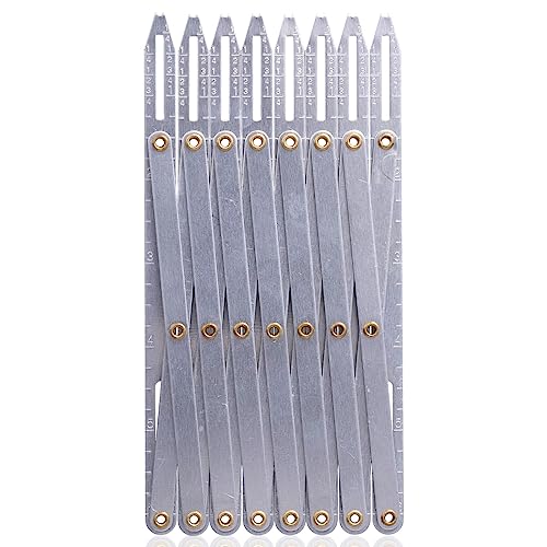 Aluminium Naaien Meter, Knoppengids Spacer verstelbare lengte Multifunctionele Anti-roest DIY Gordijn Accessoires voor huishoudens