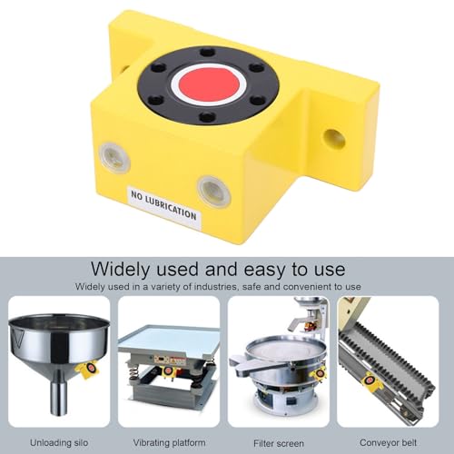 Pneumatische Turbine Vibrator, Aluminium Air Turbine Vibrator, Voor Onderste Silo, Vibreren Platform, Filter Screen Conveyor, 130~11150N 0,2-0,6Mpa