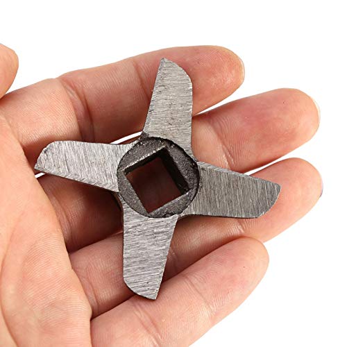 Food Meat Grinder Blade, Universal Steel Cross-vormige Professionele keuken shredders Cutter Part Mes Vervanging(#10) 5