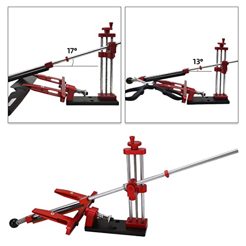 Verstelbare keuken Messlijper Kit Reversible Anti-rust Professional Chef mes slijpgereedschap