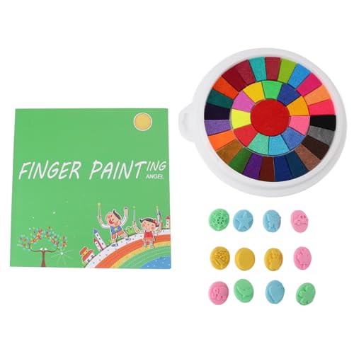Finger Paint Set voor kinderen, Grappige Finger Paints met Boek Kunst Schilderen Supplies voor het schilderen DIY ambachten