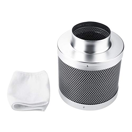 Stainless Steel Carbon Filter, Air Carbon Filter Odor Control Flexibiliteit Carbon Filters voor woonkamer voor keuken